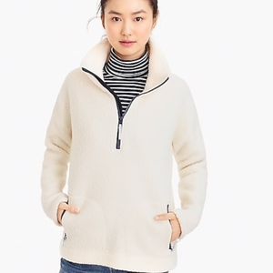 J. Crew Polartec half-zip fleece pullover